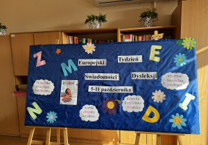 Tablica poświęcona dysleksji.
