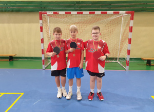 Awans dziewcząt i chłopców do półfinałów wojewódzkich w Tenisie Stołowym