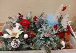 Stroiki świąteczne na kiermasz