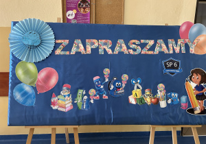 Tablica z okazji Dnia Otwartego