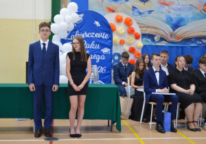 Uczniowie Roku- Amelia Robak i Mikołaj Więckowski