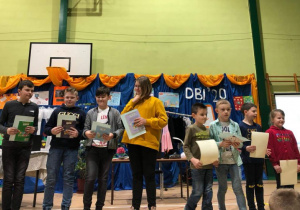 Uczniowie nagrodzeni w konkursie 