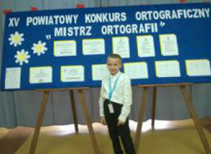 XV Powiatowy Konkurs Ortograficzny dla klas III szkoły podstawowej