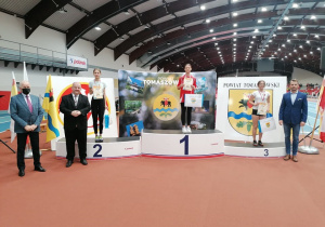 Roksana Mikula na najwyższym miejscu podium