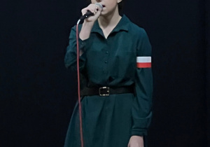 Maja podczas przesłuchań konkursowych