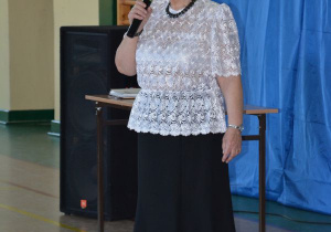 Wzruszające przemówienie pani Weroniki Wróbel, emerytowanej nauczycielki