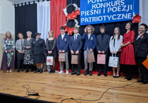 Nagrodzeni w kategorii: szkoły ponadpodstawowe oraz organizatorzy i zaproszeni goście