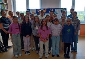 Uczestnicy konkursu z klas IV- V