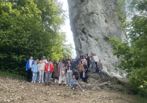 Uczestnicy wycieczki pod Maczugą Herkulesa