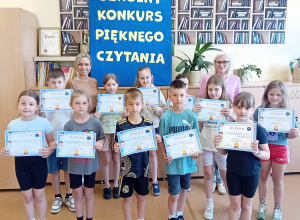 Szkolny konkurs " Mistrz pięknego czytania" rozstrzygnięty