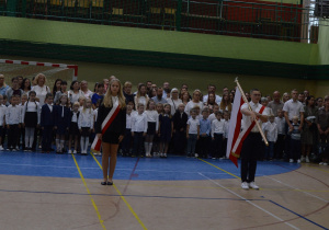 Poczet flagowy na uroczystości