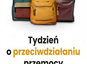 Tydzień o przeciwdziałaniu przemocy rówieśniczej
