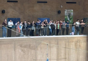 Uczniowie w afrykarium