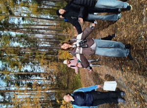 Październikowe " Kąpiele leśne"